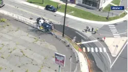 Road repairs keep lane closed on Route 22 West following Hillside tanker crash