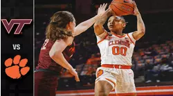 Virginia Tech vs. Clemson Women's Basketball Highlights (2020-21)
