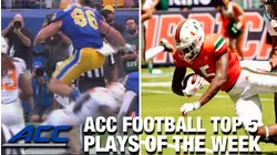 2022 ACC Football Top 5 Plays Of The Week: Week 2