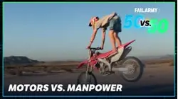 FAILARMY: 50 VS. 50 | Motors vs. Manpower
