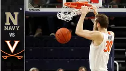 Navy vs. Virginia Men's Basketball Highlights (2019-20)