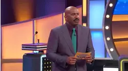 Steve Harvey gets trolled by the board! | Family Feud
