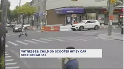 Scooter rider struck by car in Sheepshead Bay
