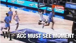 Wake Forest's Quadry Adams Finishes Their Big Win With An Exclamation | ACC Must See Moment
