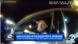 New bodycam video reveals bizarre police interactions with Palisades Fire suspect