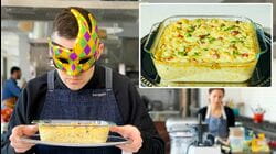 Recreating Bobby Flay's Macaroni & Cheese Carbonara From Taste