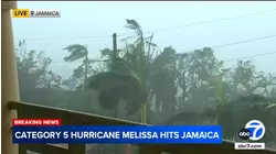 Hurricane Melissa makes landfall in Jamaica near New Hope as Category 5 storm