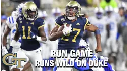 Georgia Tech Runs Wild On The Duke Defense