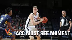 Virginia's Sam Hauser Drill Big 3 In  Overtime