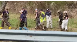 FBI combs Garrison field with dogs and metal detectors near Route 9