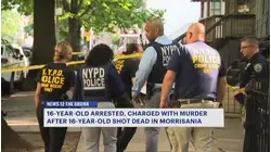 Teen arrested in fatal shooting of 16-year-old in Morrisania