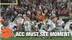 Clemson Special Teams Comes Up With The Big Blocked FG | ACC Must See Moment