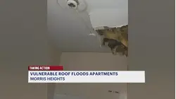 Tenants fear roof could collapse as leaks continue inside Morris Heights apartment building