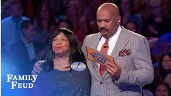 Final answer! Vennessa needs 32 points to win $20,000! | Family Feud