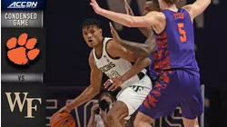 Clemson vs. Wake Forest Condensed Game | 2020-21 ACC Men's Baskertball