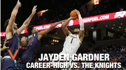 Virginia Forward Jayden Gardner Magnificent Against The Knights
