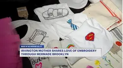 Made in the Hudson Valley: Irvington mother shares love of embroidery through Mermade Brooklyn