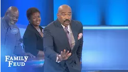 Looks like a real, live TEMPO | Family Feud