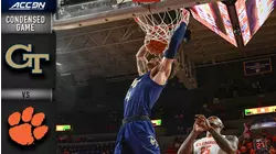 Georgia Tech vs. Clemson Condensed Game | 2020-21 ACC Men's Basketball
