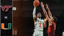 Virginia Tech vs. Miami Men's Basketball Highlights (2021-22)