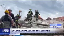 Colombia quake death toll climbing