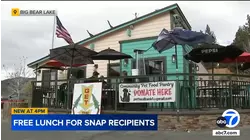 Big Bear Lake restaurant offers free meals to SNAP recipients