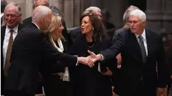 Dick Cheney honored at funeral in rare moment of unity among dignitaries