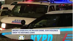Bronx leads NYC as major crime, gun violence drop to historic lows