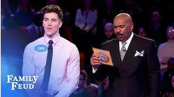 Carson scores 142! Can Cade close it out? | Family Feud