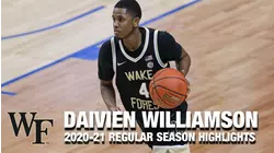Daivien Williamson 2020-21 Regular Season Highlights | Wake Forest Guard