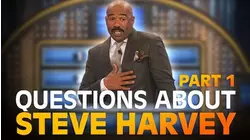 Funny Family Feud questions... about STEVE HARVEY! | Family Feud | PART 1