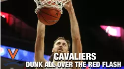 Cavaliers Dunk All Over The Red Flash