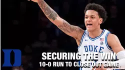 CPI Security: Securing The Win: Duke Closes Out Syracuse With 10-0 Run
