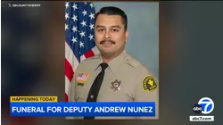 Funeral held for deputy gunned down in Rancho Cucamonga