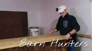 Building a Man Cave Out of Barn Wood and Rusty Scrap Metal