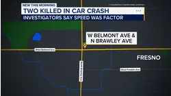 2 dead, 1 hospitalized after crash in Fresno County, CHP says