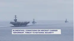 Sen. Blumenthal demands answers from Pentagon over 'abhorrent' conditions on U.S.S. Abraham Lincoln