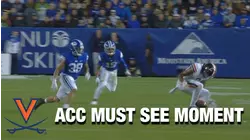 Virginia Dontayvion Wicks Makes A Catch With Help From His Legs | Must See Moment