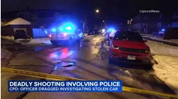 CPD officer injured, man killed in North Side police shooting