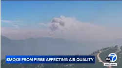 Smoke from SoCal wildfires trigger smoke advisory