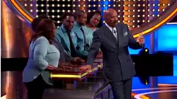 Steve is STUNNED that anyone would get it on in here! | Family Feud
