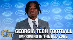 QB Jeff Sims on Improving Georgia Tech In The Red Zone