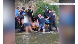 Man rescued from steep area near Hudson River after medical emergency at Croton Point Park