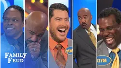 2015's Top 5 Steve Harvey Funny Moments | Family Feud
