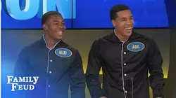 Steve and Aqel Praise Dance! | Family Feud
