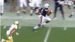 UVA WR J. Reed Takes Off On Tackle-Breaking TD Reception