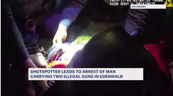 Caught on camera: Police nab 20-year-old suspected gunman in Edenwald