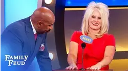 RUN! She reveals her dream wedding... on the FIRST DATE! | Family Feud