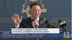 CT AG Tong speaks out against online racism, blames Trump