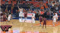 Virginia Tech's Jalen Cone With Two 4-Point Plays In The Second Half